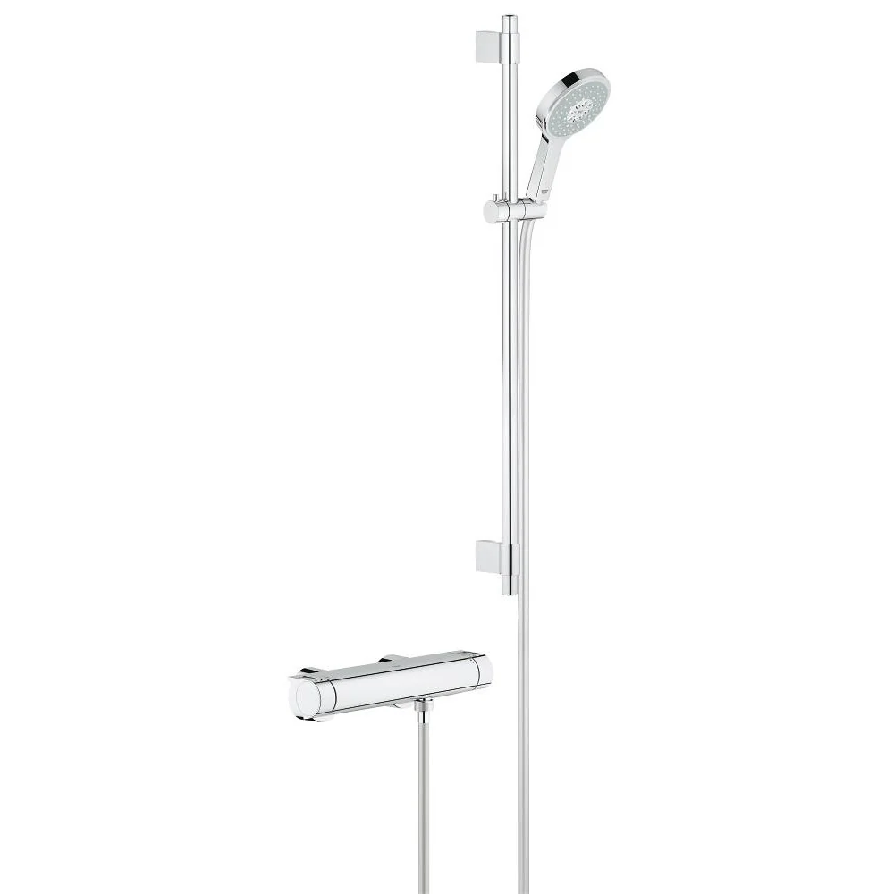 Grohe Grohtherm 2000 Cosmopolitan Baterie dus si set dus cu bara