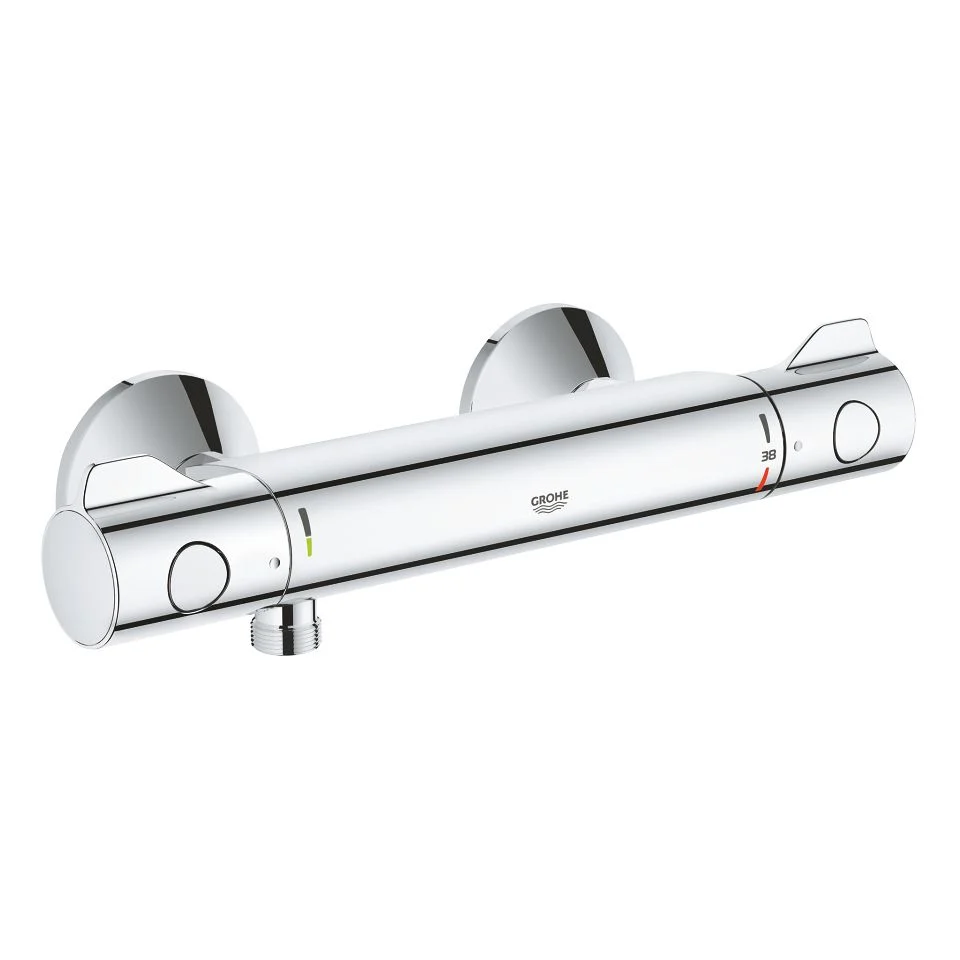 Grohe Grohtherm 800 Baterie dus cu termostat si set de dus cu bara 60 cm
