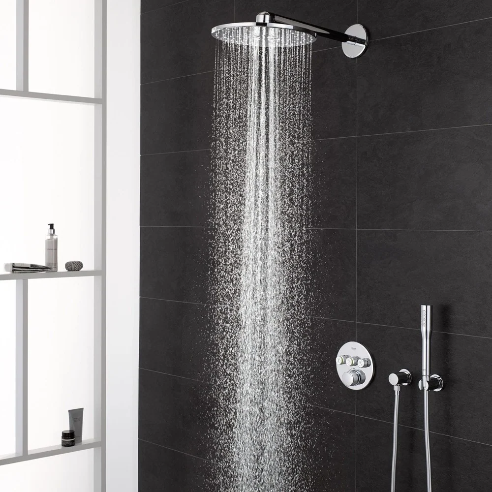 Grohe Grohtherm SmartControl Baterie dus cu termostat cu 3 iesiri, rotunda
