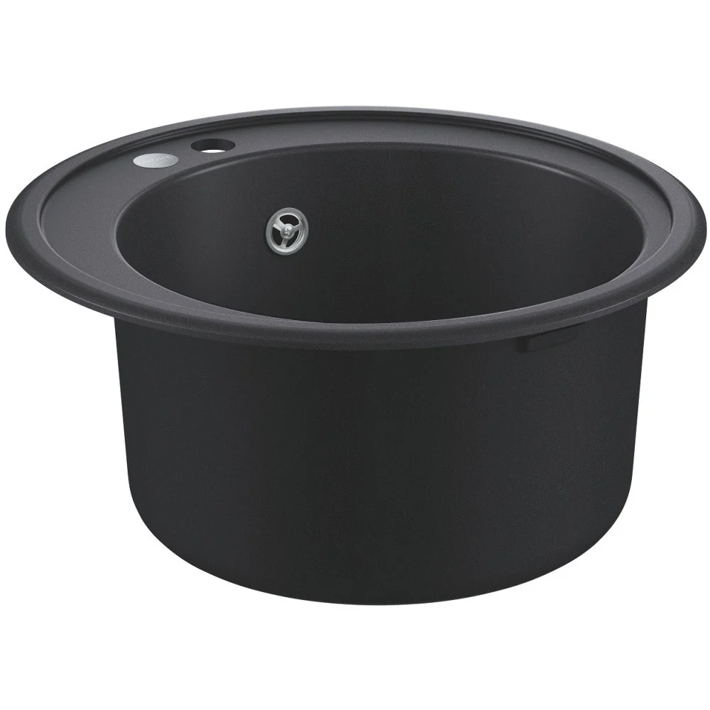 Grohe K200 Chiuveta bucatarie granit Ø51 cm, negru