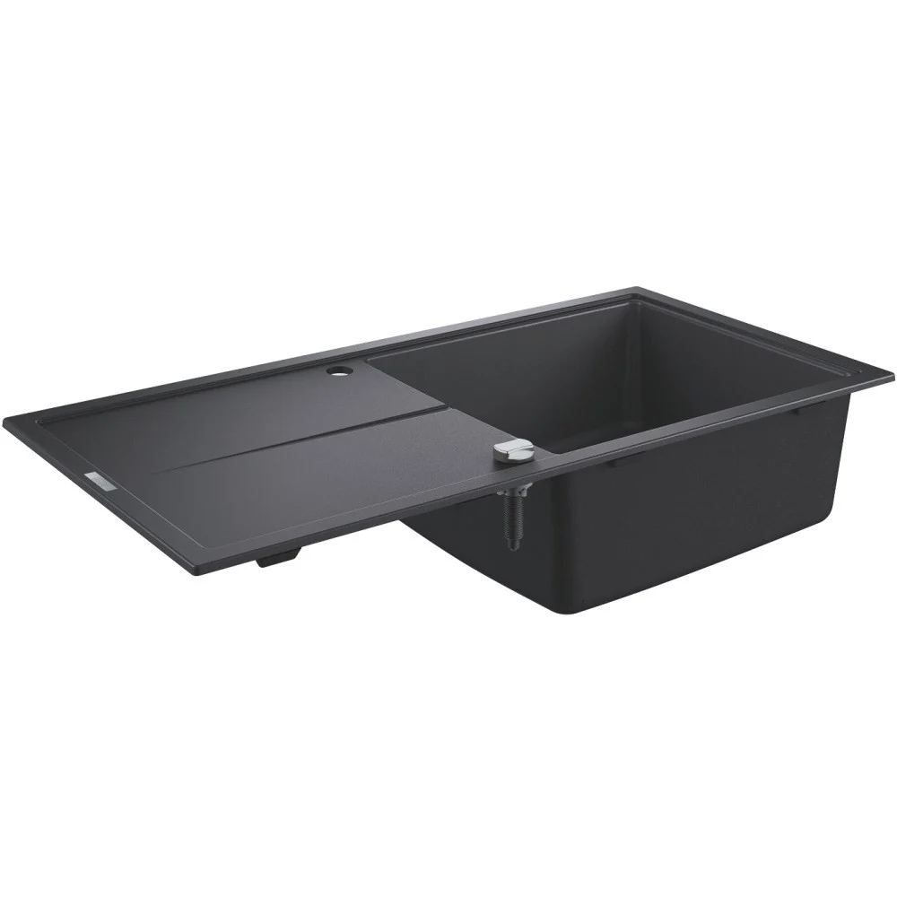 Grohe K400 Chiuveta bucatarie granit cu 1 cuva, 100x50 cm, negru
