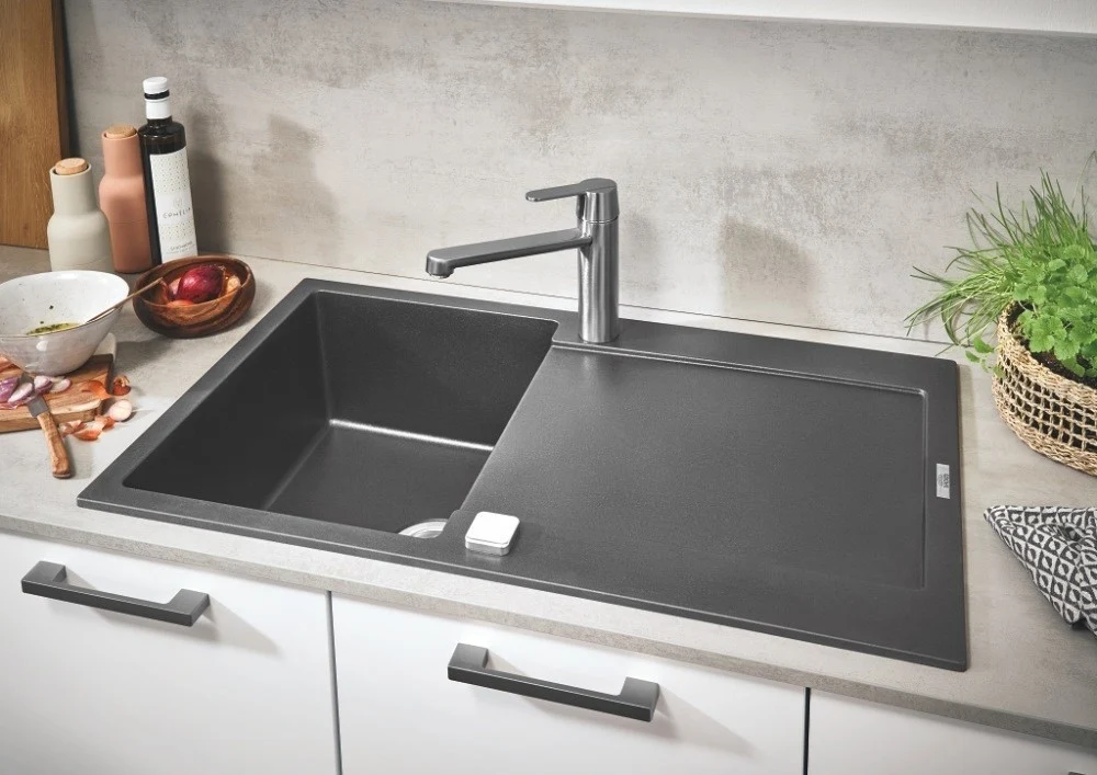 Grohe K500 Chiuveta bucatarie granit cu 1 cuva 86x50 cm, antracit