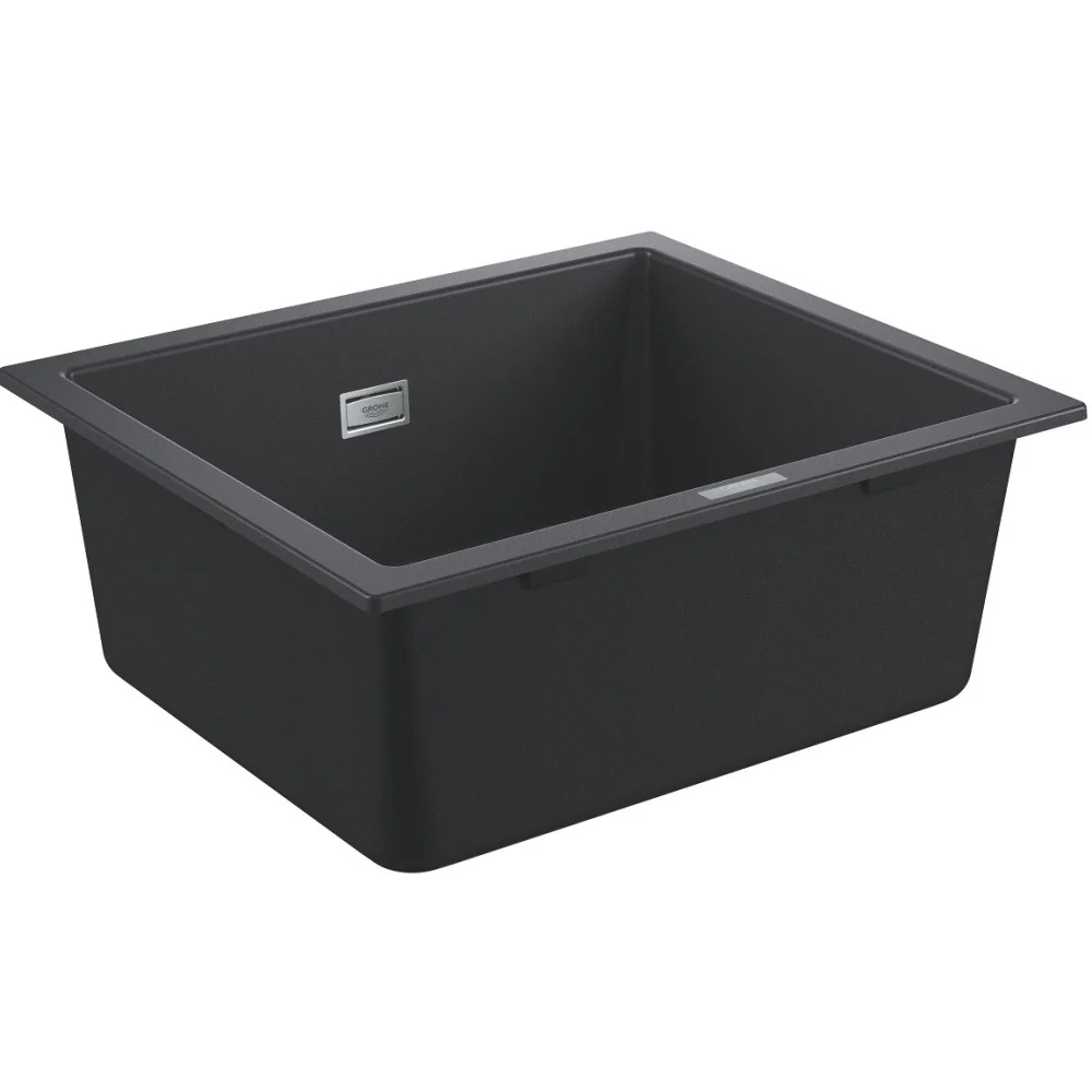 Grohe K700U Chiuveta bucatarie granit cu 1 cuva, 54x46 cm, negru