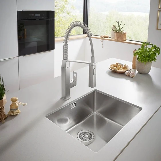 Grohe K700U Chiuveta bucatarie inox satinat, montaj sub blat, 54x44 cm
