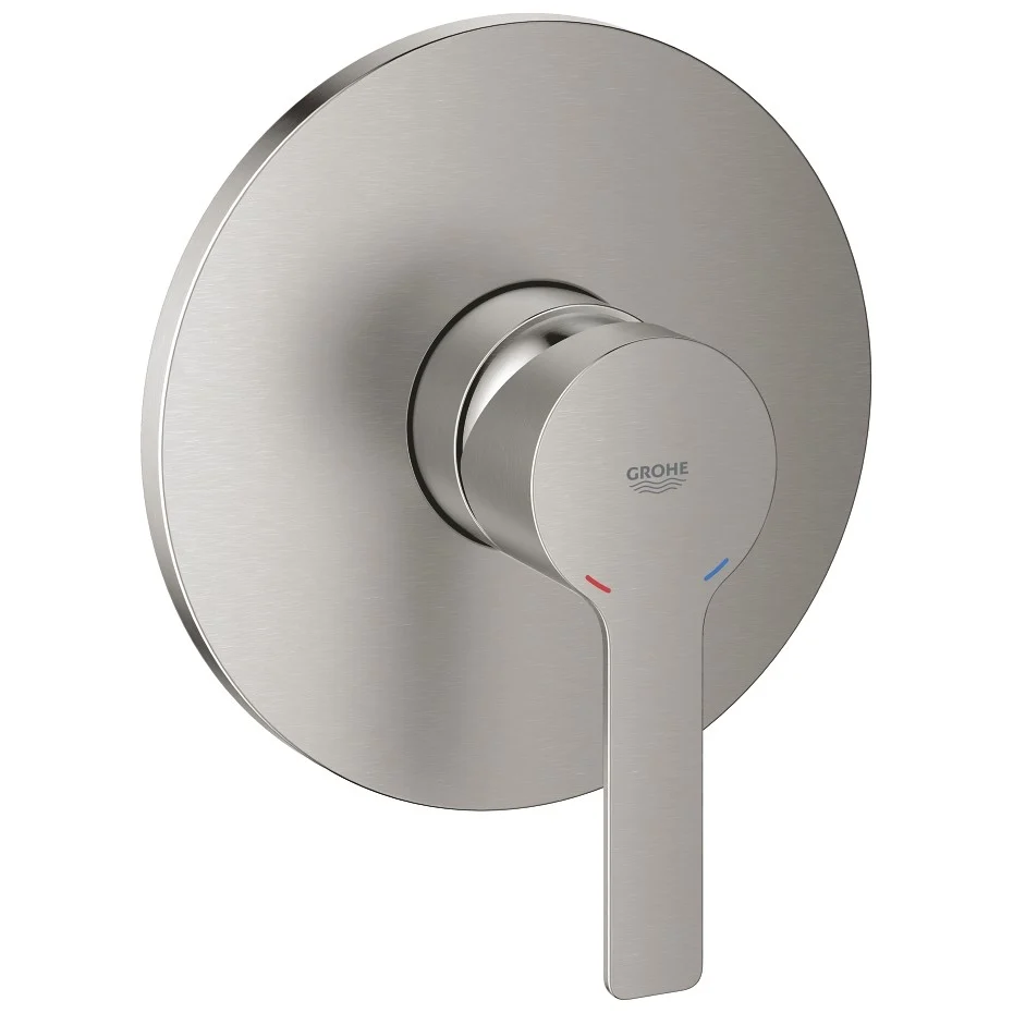 Grohe Lineare Baterie dus monocomanda incastrata, aspect inox (supersteel)