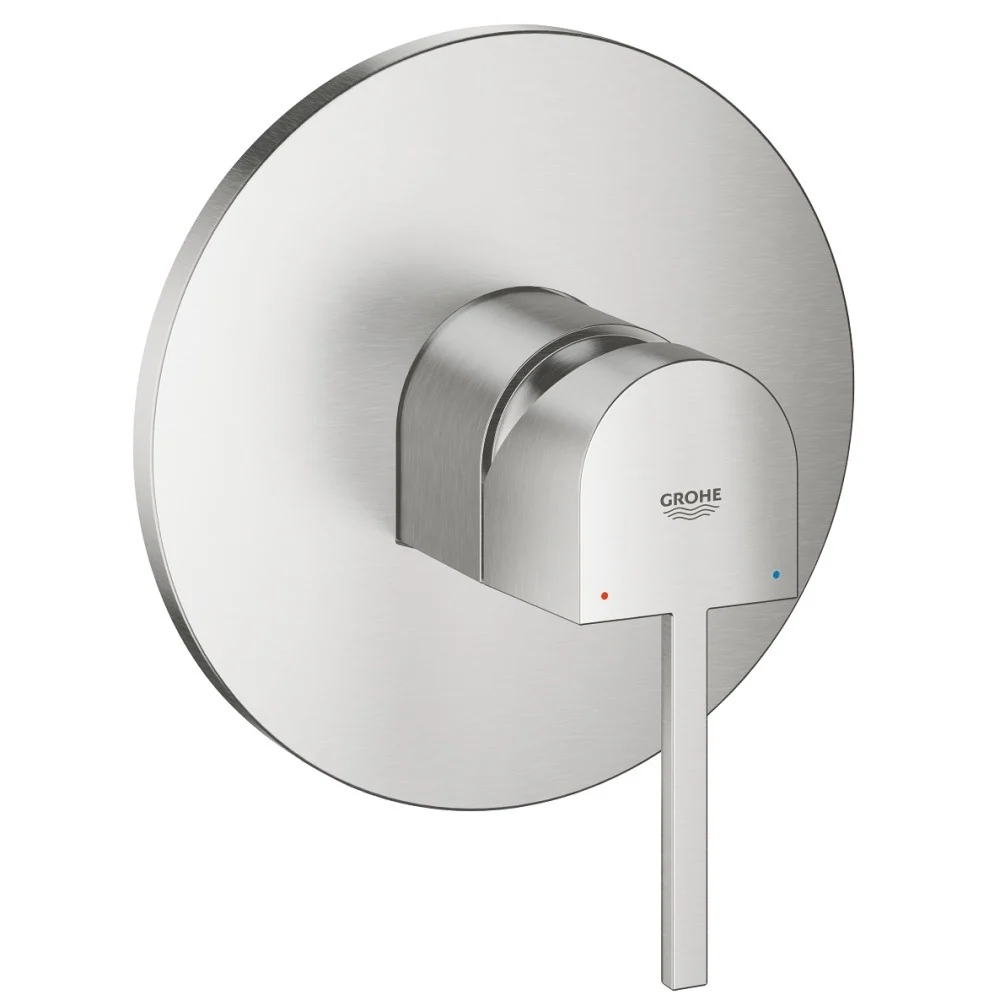 Grohe Plus Baterie dus incastrata, 1 iesire, aspect inox (supersteel)