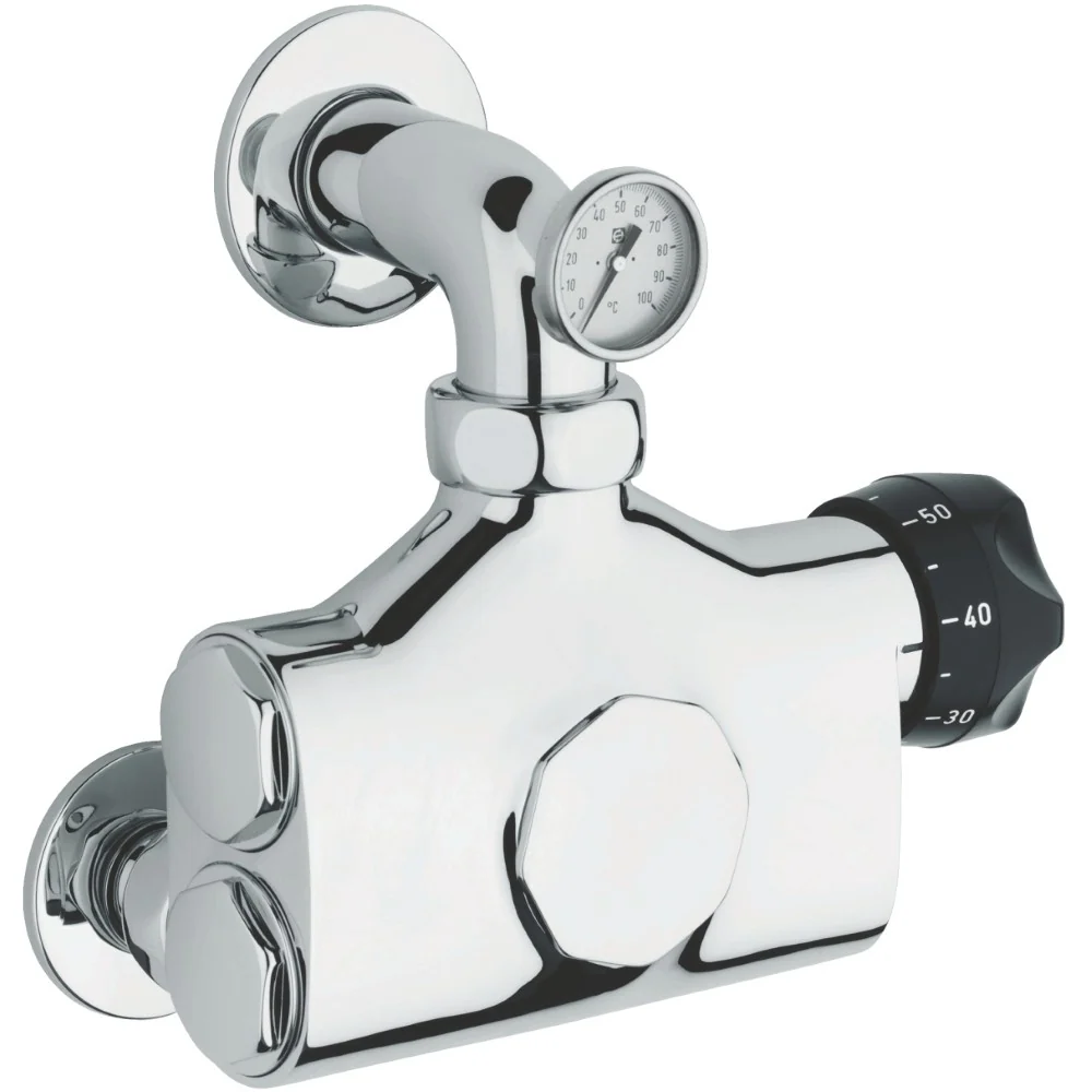 Grohe Racord perete 1 1/4' cu termometru
