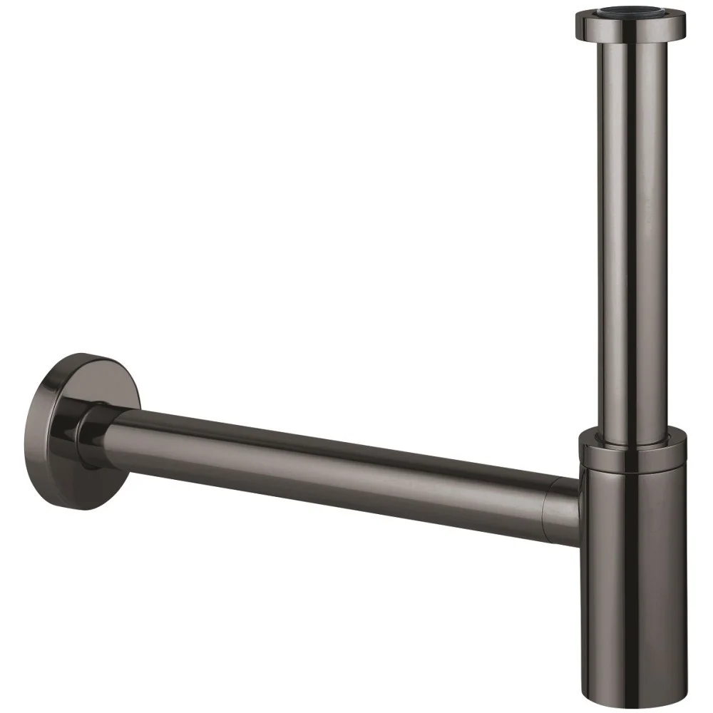 Grohe Sifon estetic lavoar, ornament glisant, antracit (hard graphite)