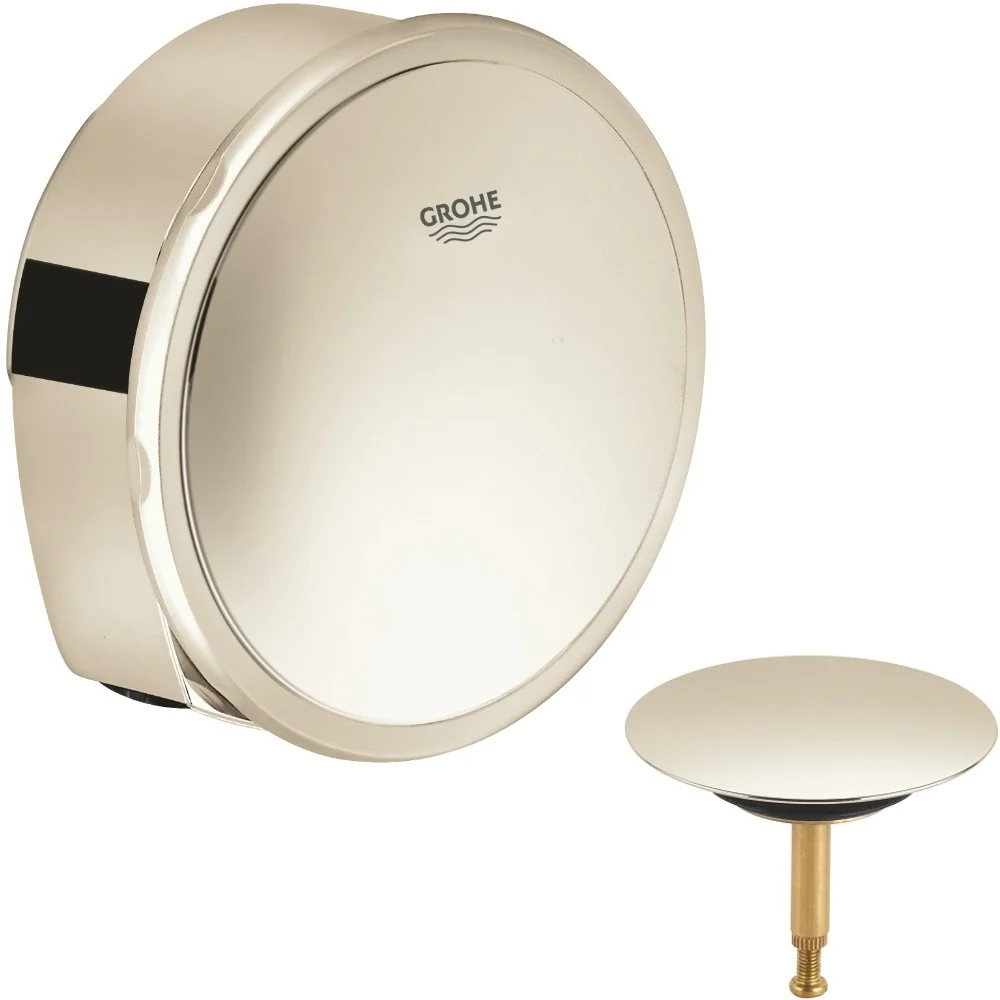 Grohe Talentofill Set final pentru sifon cada cu alimentare prin preaplin, bronz lucios (polished nickel)