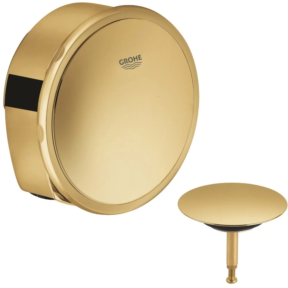 Grohe Talentofill Set final pentru sifon cada cu alimentare prin preaplin, auriu (cool sunrise)