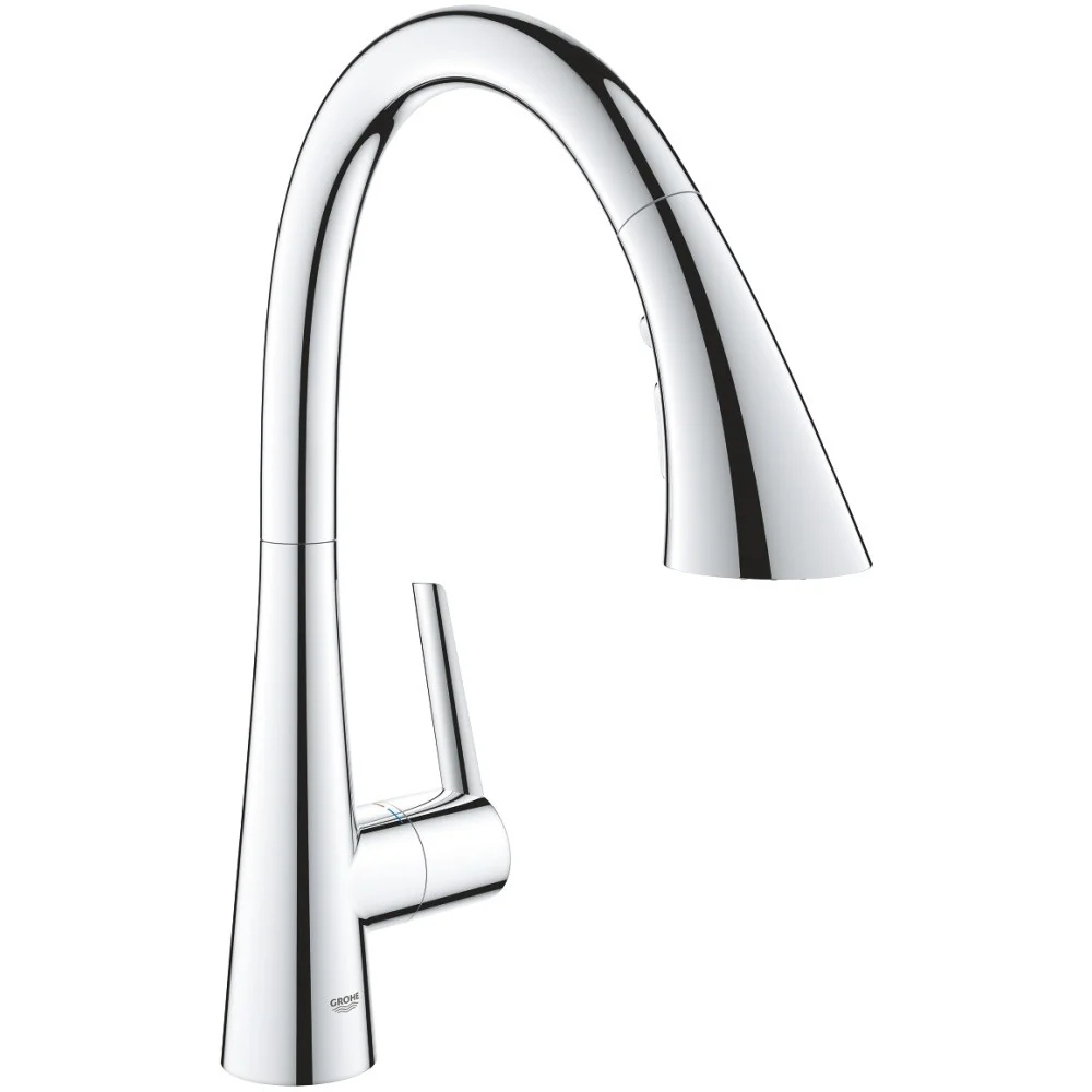 Grohe Zedra Baterie chiuveta bucatarie monocomanda cu dus extractibil, crom