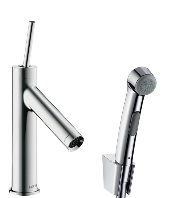Hansgrohe Axor Starck Baterie bideu monocomanda cu dus extractibil