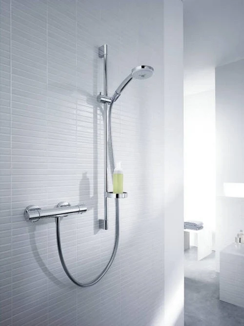 Hansgrohe Croma 100 Multi/Ecostat 1001 SL Combi Baterie dus cu bara 65 cm