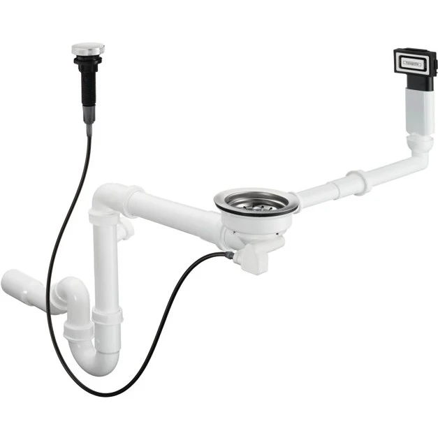 Hansgrohe D16-11 Sistem de scurgere automat pentru chiuveta granit cu 1 cuva
