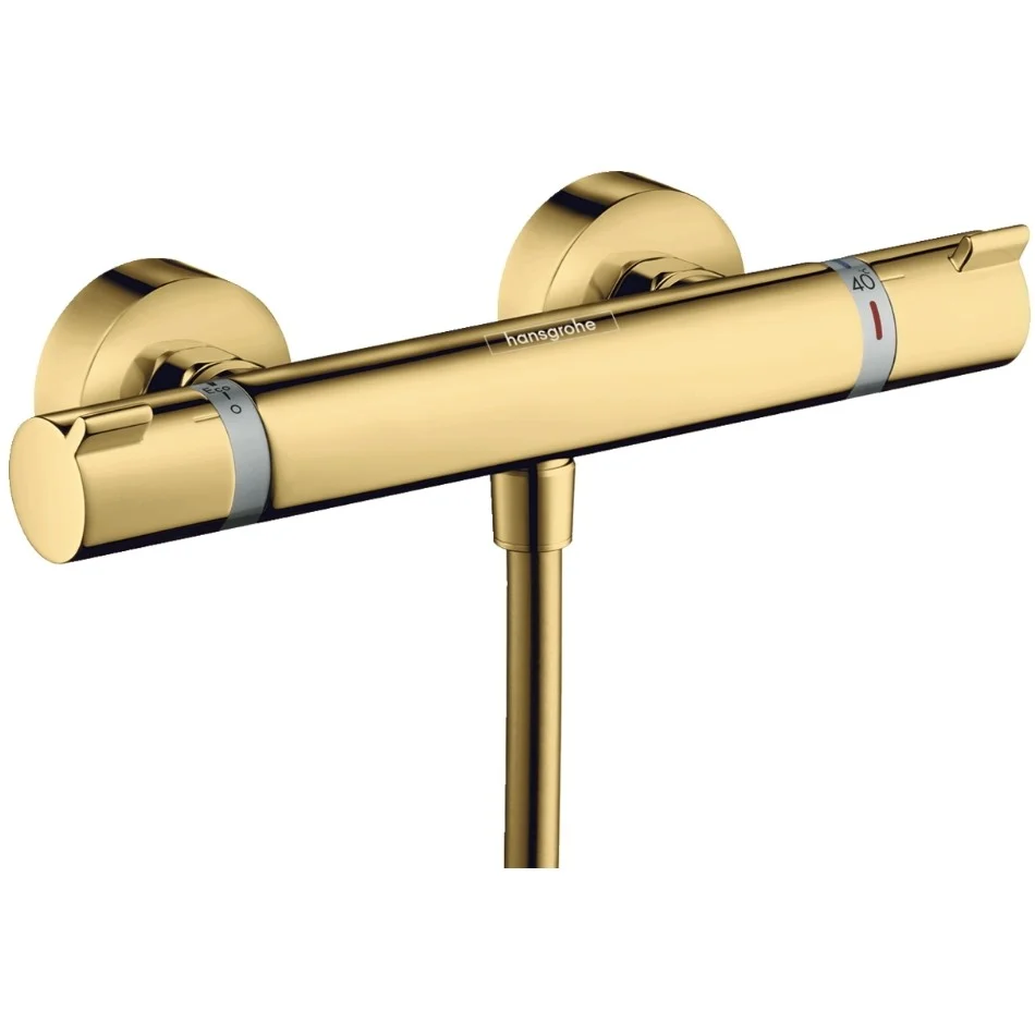 Hansgrohe Ecostat Comfort Baterie dus cu termostat, auriu lucios
