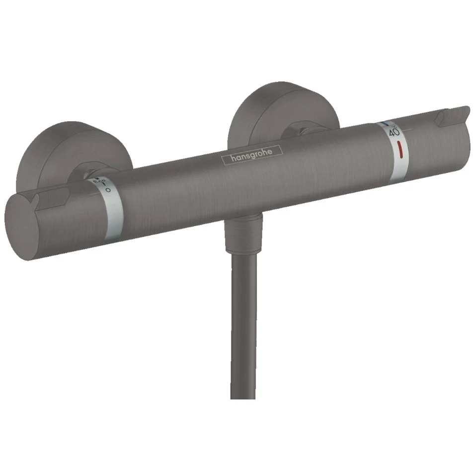 Hansgrohe Ecostat Comfort Baterie dus cu termostat, antracit satinat