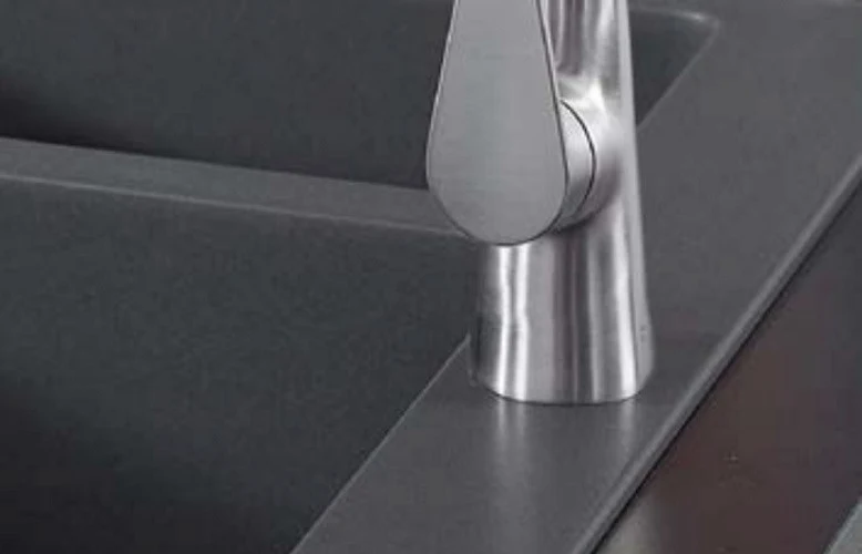 Hansgrohe S510-F635 Chiuveta bucatarie granit 77x41 cm, negru (graphite black)
