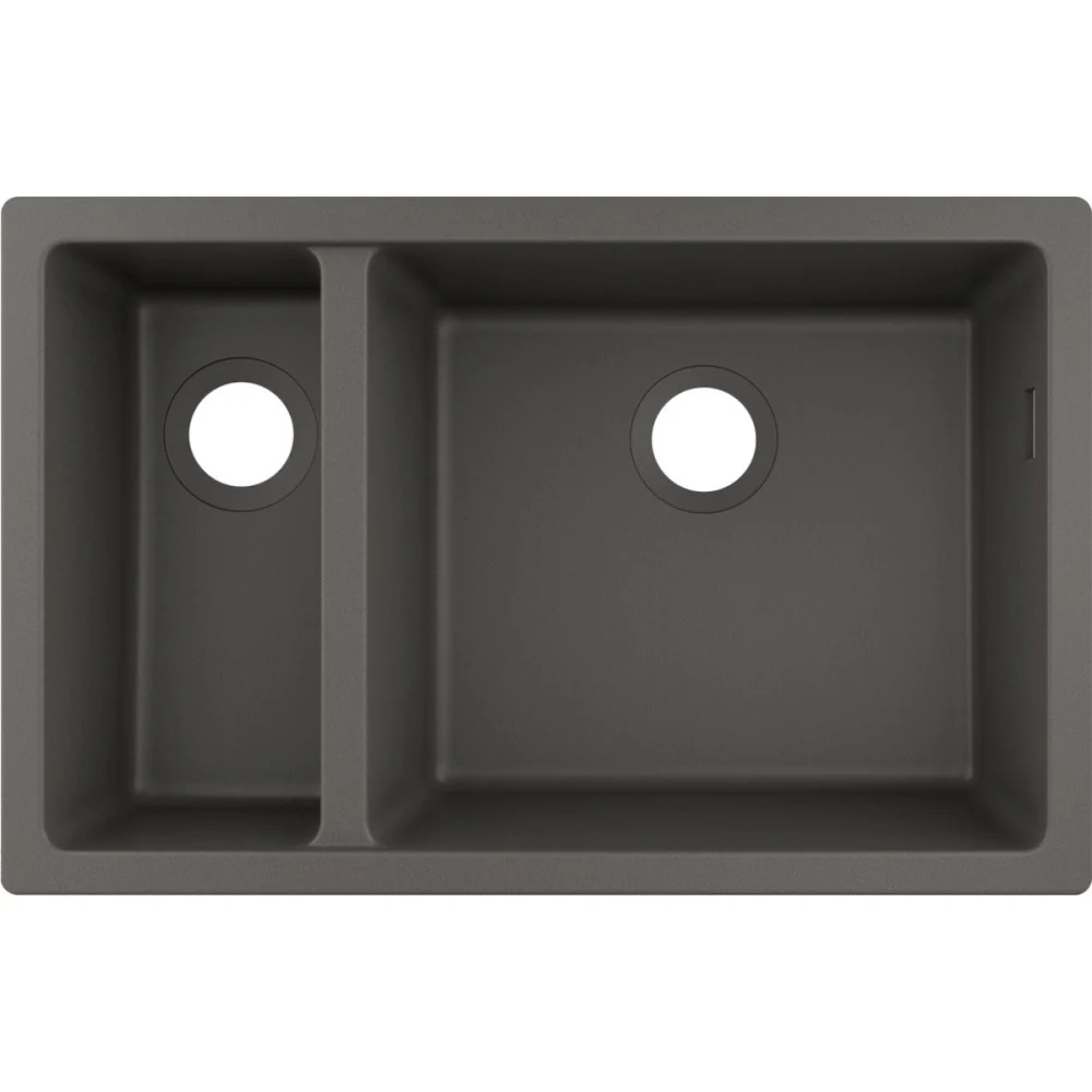 Hansgrohe S510-U635 Chiuveta bucatarie granit montaj sub blat 71x45 cm, gri inchis (stone grey)