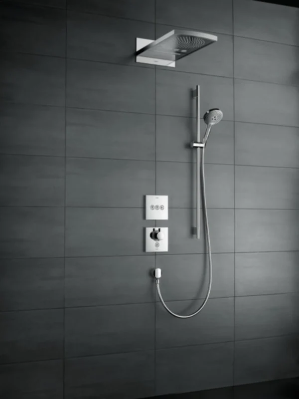 Hansgrohe ShowerSelect Baterie dus cu termostat pentru montaj incastrat, debit mare, 1 functie, crom