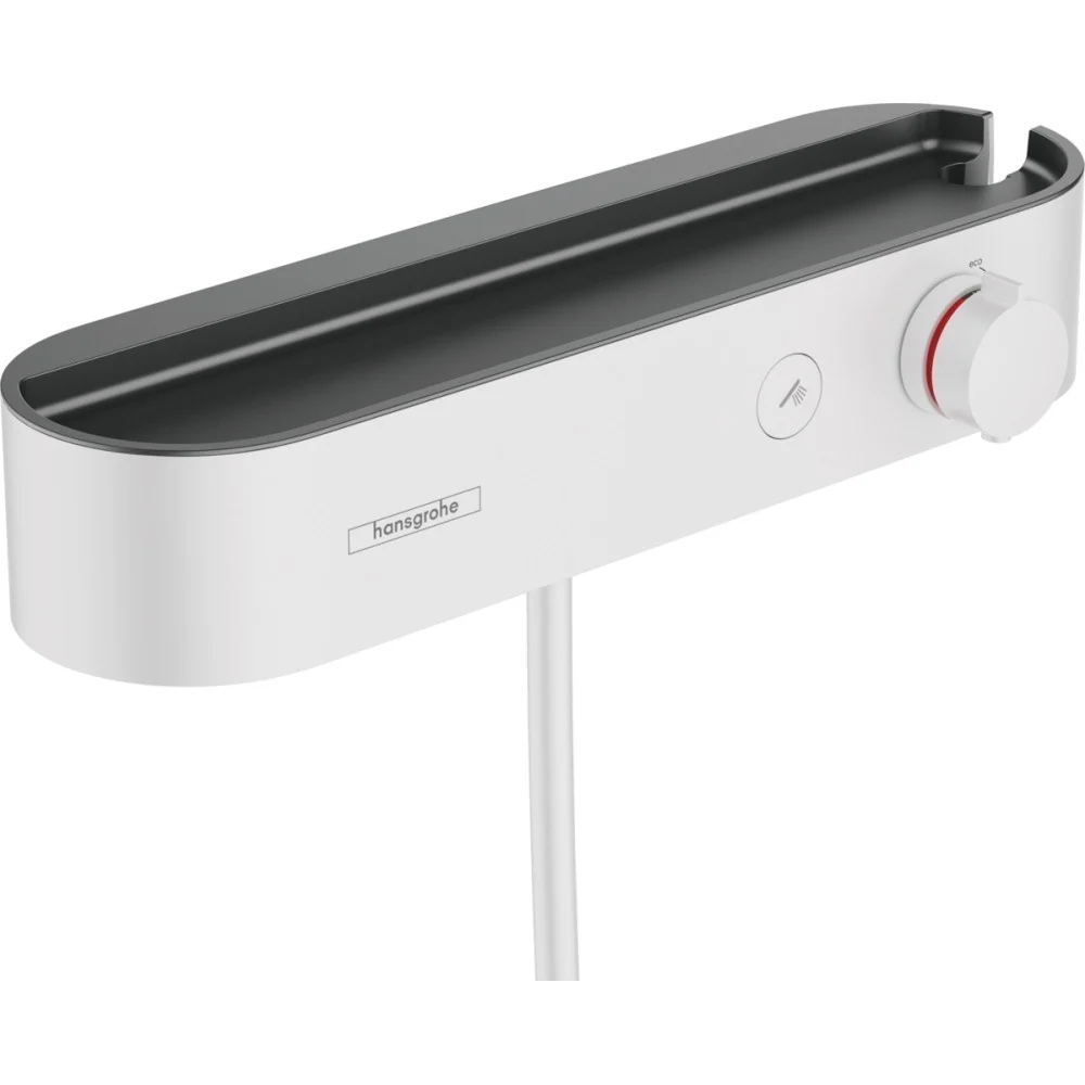 Hansgrohe ShowerTablet Select Baterie dus cu termostat, alb mat