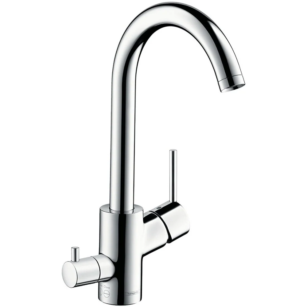 Hansgrohe Talis S Variarc Baterie chiuveta bucatarie monocomanda cu supapa inchidere, H35 cm, crom