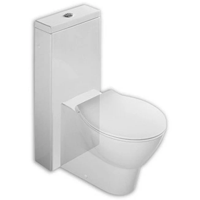 Hatria Monolith Rezervor ceramic cu alimentare spate 37x13 cm