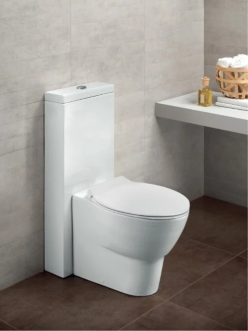Hatria Monolith Rezervor ceramic cu alimentare spate 37x13 cm