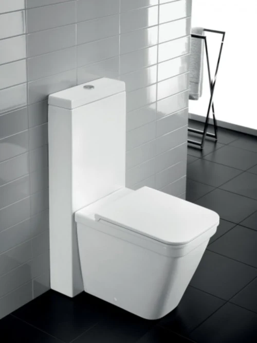 Hatria Monolith Rezervor ceramic cu alimentare spate 37x13 cm