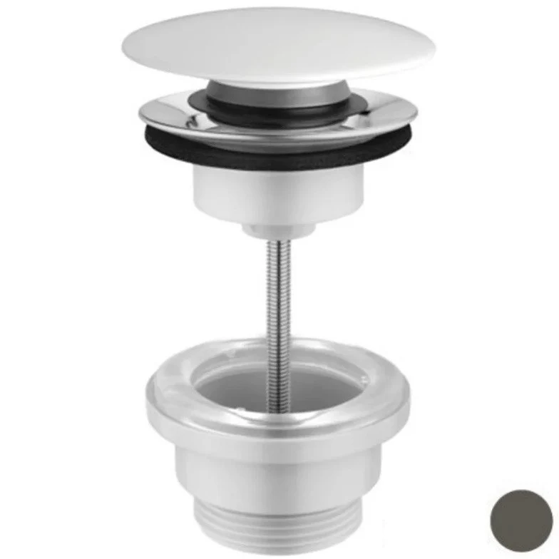 Hatria Ventil fix cu capac ceramic, gri inchis (ash)