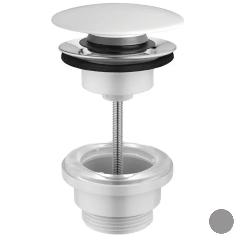 Hatria Ventil fix cu capac ceramic, gri deschis (cement)