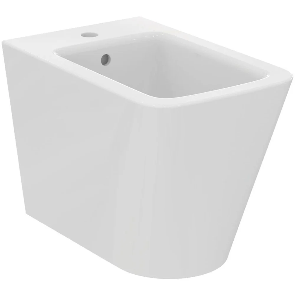 Ideal Standard Blend Cube Bideu pe pardoseala, 36x56 cm, alb mat