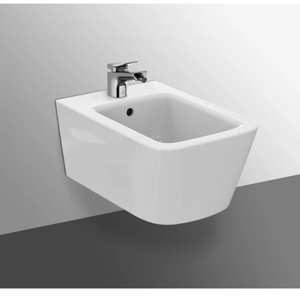 Ideal Standard Blend Cube Bideu suspendat, 36x54 cm, alb (Resigilate)