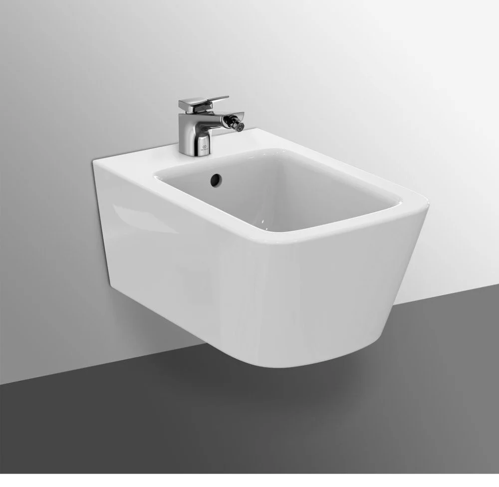 Ideal Standard Blend Cube Bideu suspendat, 36x54 cm, alb