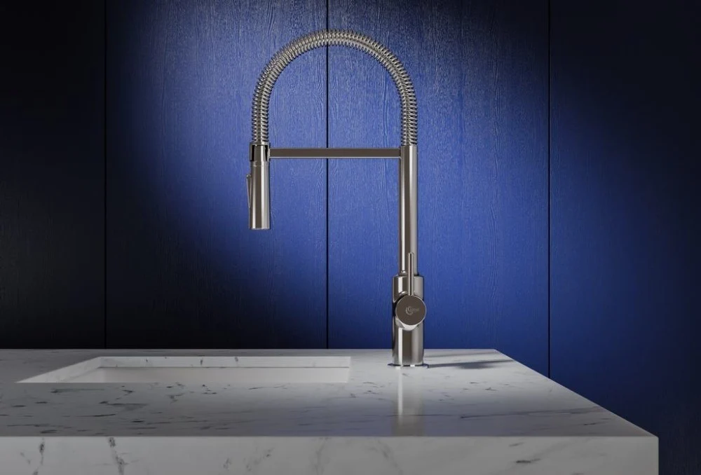 Ideal Standard Ceralook SemiPro Baterie chiuveta bucatarie cu dus extractibil, crom