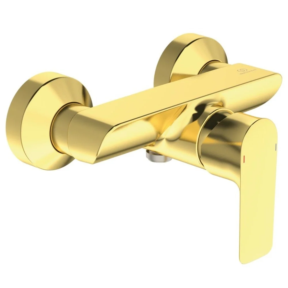 Ideal Standard Connect Air Baterie dus monocomanda, auriu mat (brushed gold PVD)