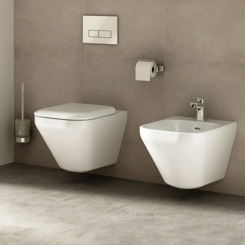 Ideal Standard Tonic II Baterie bideu, set de scurgere cu tija