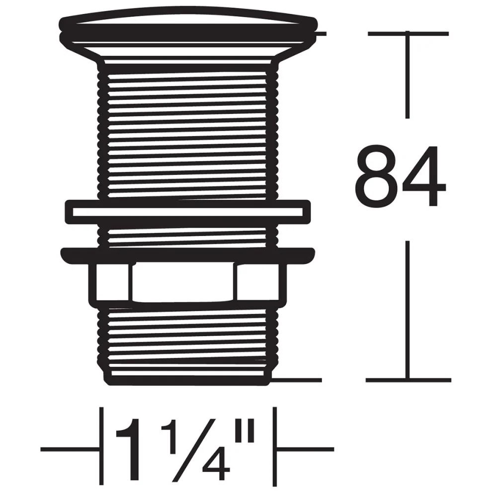 Ideal Standard Ventil click-clack pentru lavoare cu preaplin