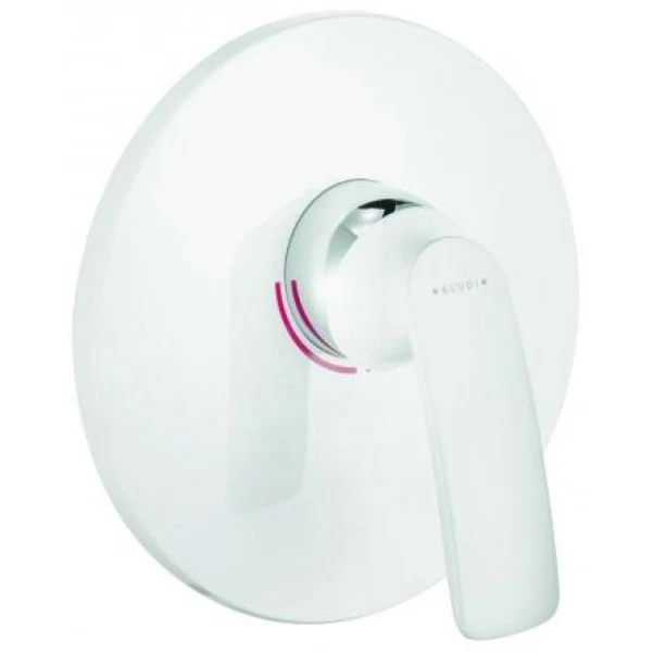 Kludi Balance White Baterie dus monocomanda cu montaj incastrat, alb