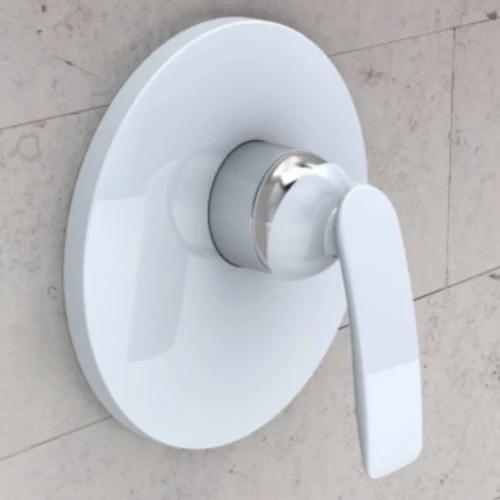 Kludi Balance White Baterie dus monocomanda cu montaj incastrat, alb