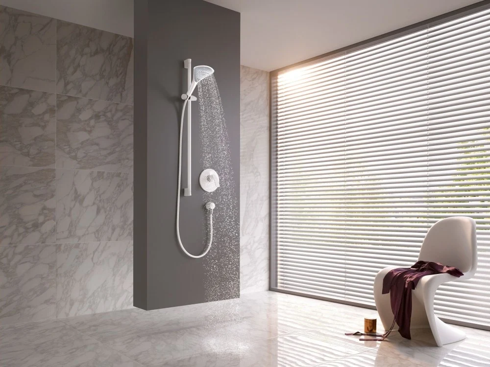Kludi Balance White Baterie dus monocomanda cu montaj incastrat, alb
