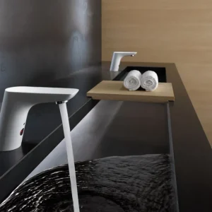 Kludi Balance White Baterie lavoar electronica, alimentare 230V
