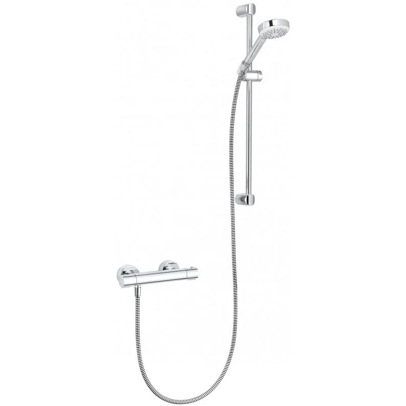 Kludi Logo Baterie dus cu termostat si set dus cu bara 62 cm
