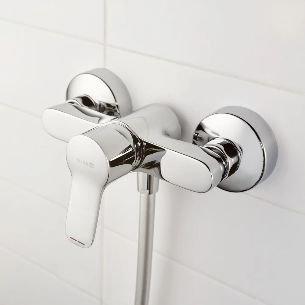 Kludi Pure&Easy Baterie dus, montaj pe perete