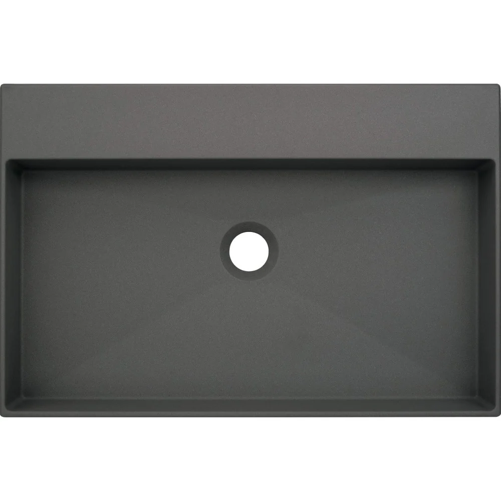 Lavoar baie pe blat, antracit Deante Correo 60x40 cm