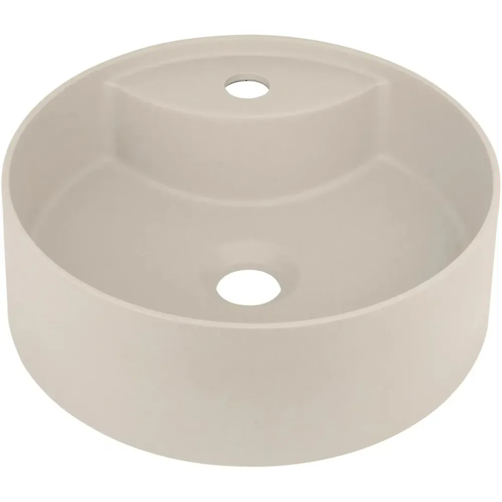 Lavoar baie pe blat Deante Silia 36x36 cm, bej