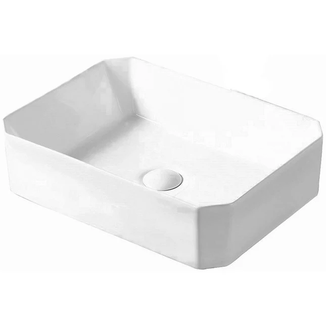 Lavoar baie pe blat Fluminia Corner 50x37 cm