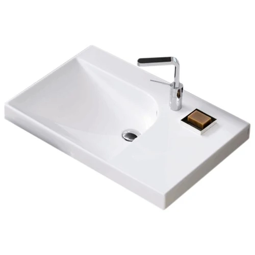 Lavoar baie pe blat Hatria Grandangolo G-75 75x50 cm