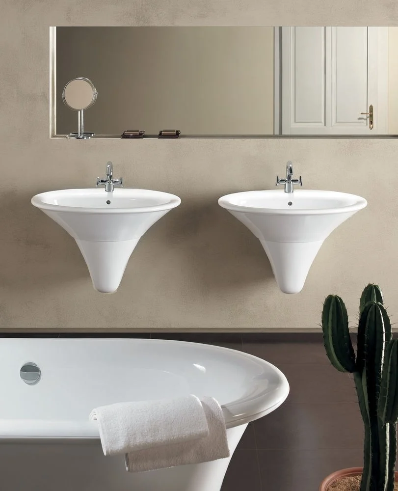 Lavoar baie pe blat Hatria Sculture 77 77x58 cm