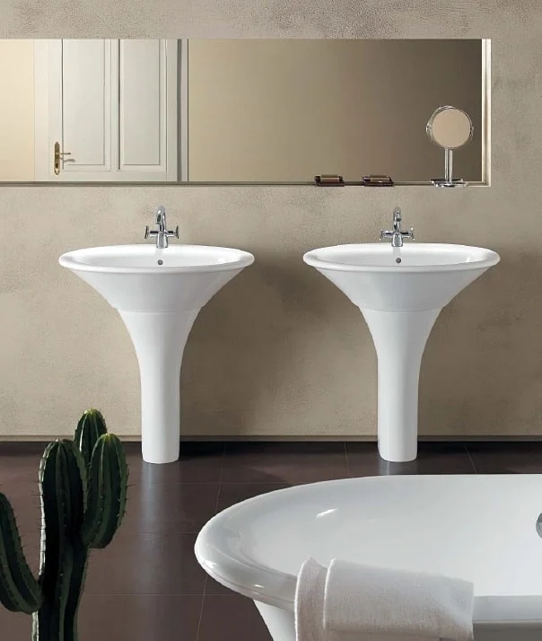 Lavoar baie pe blat Hatria Sculture 77 77x58 cm