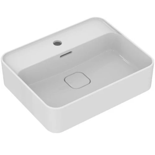 Lavoar baie pe blat Ideal Standard Strada II 50x40 cm, cu preaplin si gaura